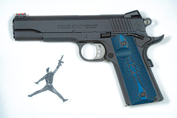 Colt Government 38 Super Matte Blue Finish - Image 2