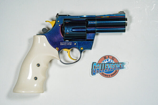 Korth Classic .44 magnum Blue DLC coated and high Polish