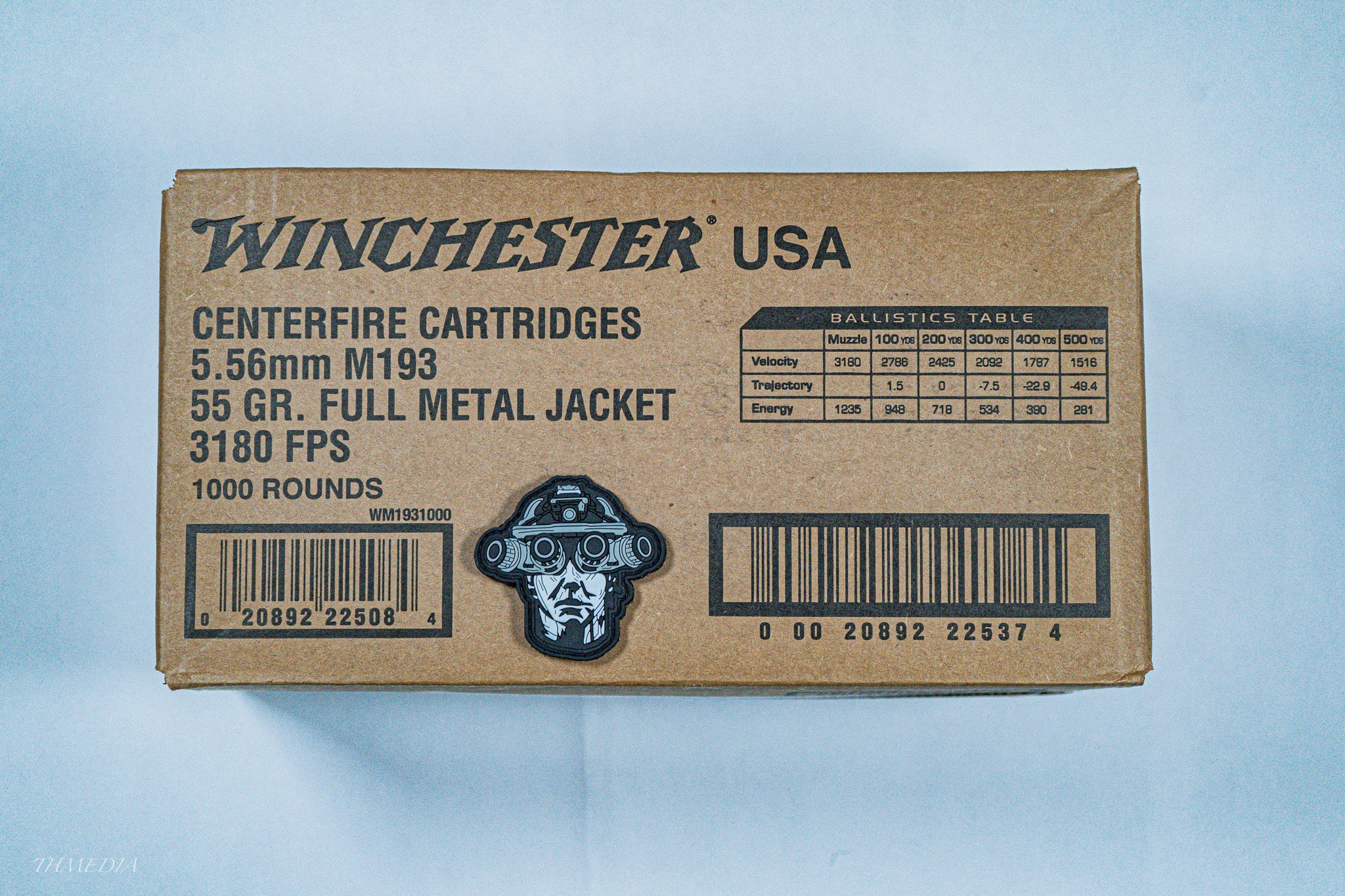 WIN 556MM 55GR FMJ USA 1000...