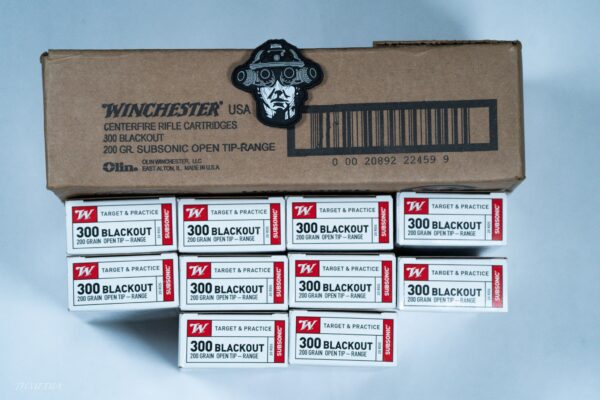 WIN, OPEN TIP-RANGE 300 BLACKOUT, 200GR SUBSONIC - Image 3