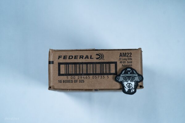 FED, .22 LRI, 40GR., SOLID AUTOMATCH 3250 - Image 2
