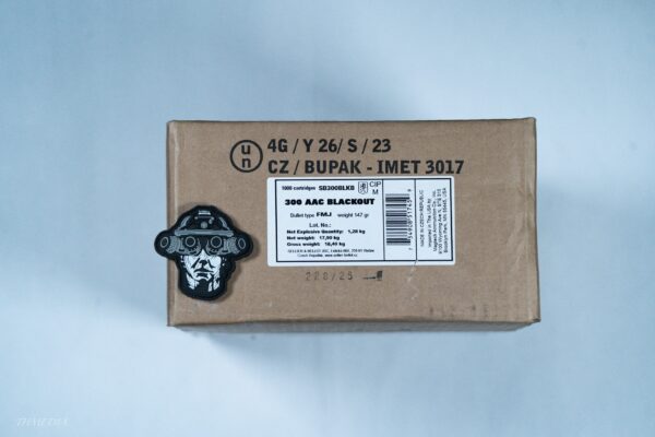 SELLIER AND BELLOT, 300 AAC BLACK OUT, FMJ, 147 GR., 1000 - Image 2