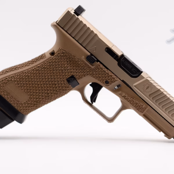 Agency G19X 9MM FDE and Black...