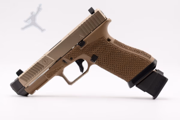 Agency G19X 9MM FDE and Black - Image 2