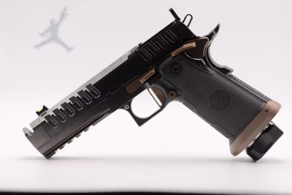 WATCHTOWER FIREARMS APACHE DS 1911 9MM Graphite and Copper Finish - Image 2