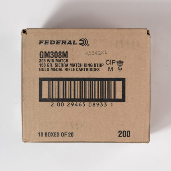 FED GM 308 WIN 168GR 200...
