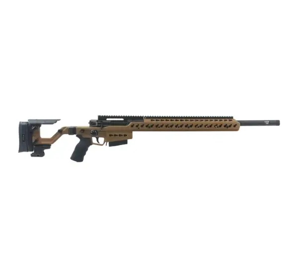 Accuracy International: AT-XC, 6.5 Creedmoor, Folding, 24", Dark Earth