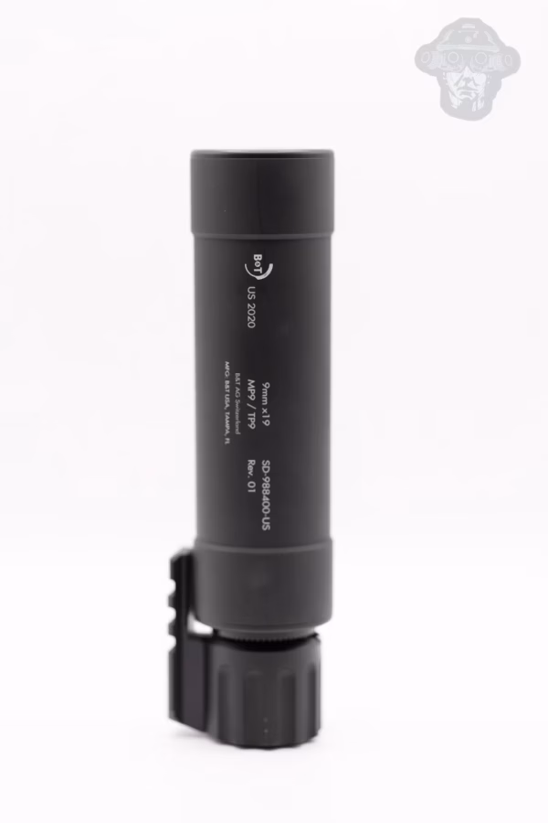 B&T TP9 9MM SUPPRESSOR BLACK