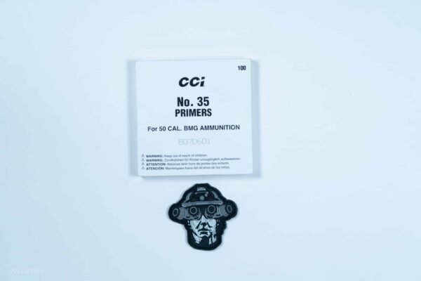 #35 Large Rifle .50 BMG Military Primers 100/Box