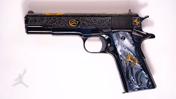 COLT 1911 GOVERNMENT SAMUEL COLT EDITION .45 ACP PISTOL - O1911C-SCB - Image 2