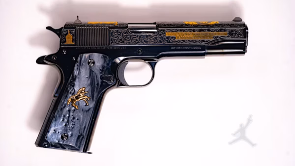 COLT 1911 GOVERNMENT SAMUEL COLT EDITION .45 ACP PISTOL - O1911C-SCB
