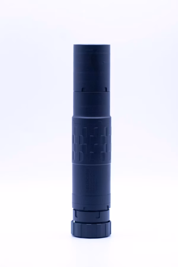 SILENCERCO OMEGA 36M – MODULAR MULTI-CALIBER SUPPRESSOR