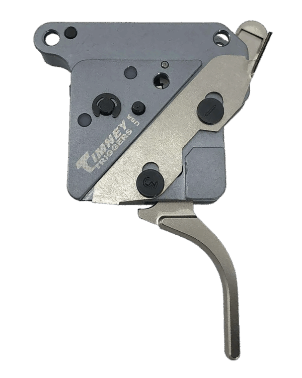 Timney Triggers THEHITST16 Hit Trigger  Straight Trigger with 8 oz Draw Weight & Nickel Finish for Remington 700 Right