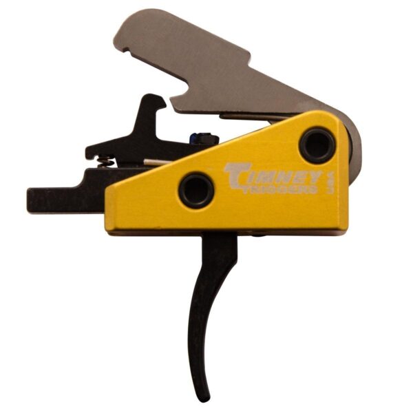 Timney Triggers AR-15 Competition Trigger 4 lbs Small Pin Black Curved