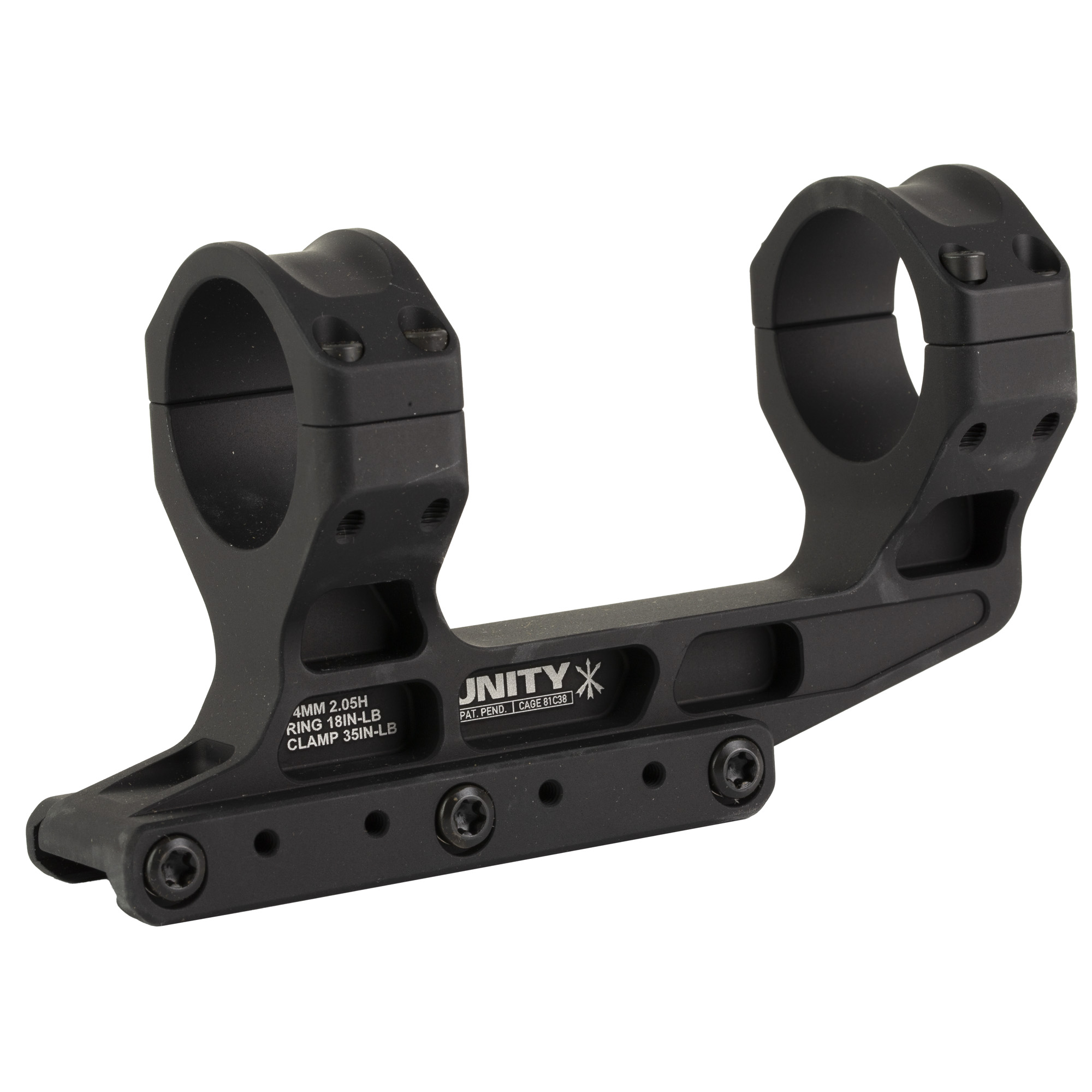 UNITY FAST LPVO 34MM BLK...