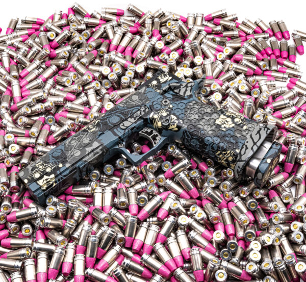 Badlands X Gallensons Shell Shock Pink Jello Shots 9MM 147GR (500RD BOX)