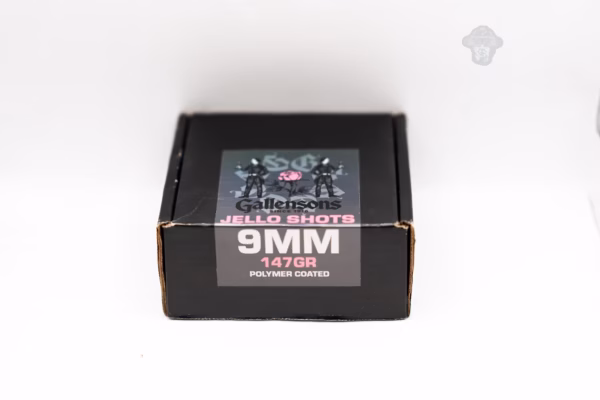 Badlands X Gallensons Shell Shock Pink Jello Shots 9MM 147GR (500RD BOX)