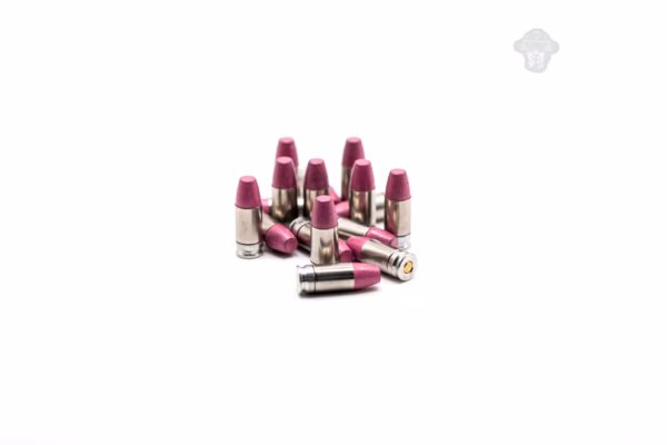 Badlands X Gallensons Shell Shock Pink Jello Shots 9MM 147GR (500RD BOX) - Image 2