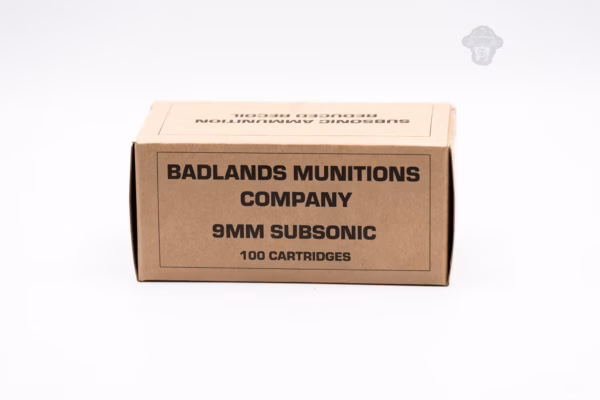 Badlands 9MM “FAT BASTARDS” 147GR FMJ (100RD BOX) - Image 2