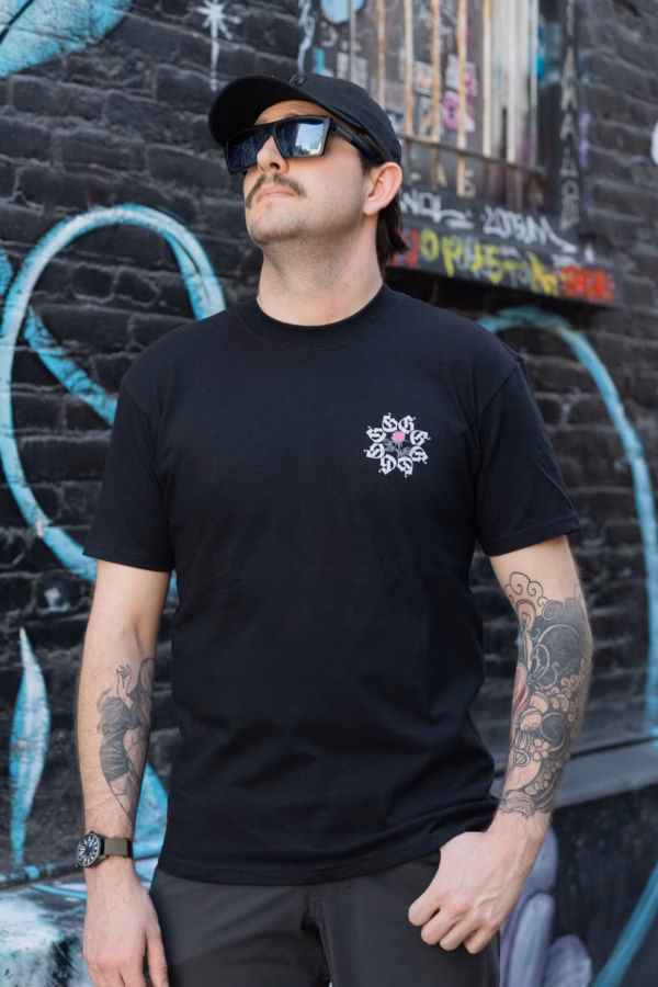 Gallensons "G" Rose Shirt Black