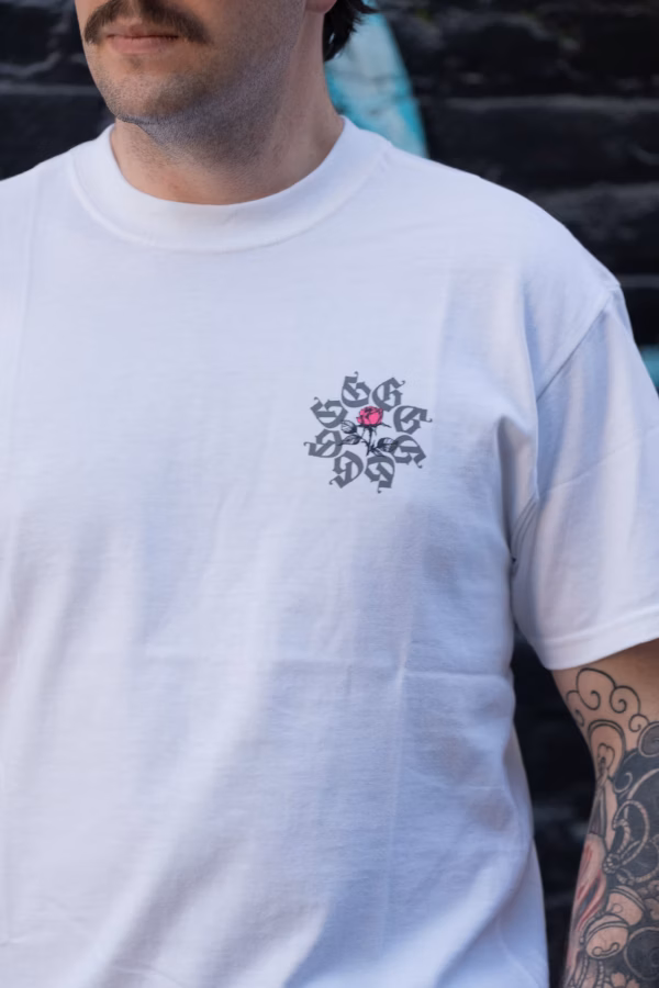 Gallensons "G" Rose Shirt White - Image 2