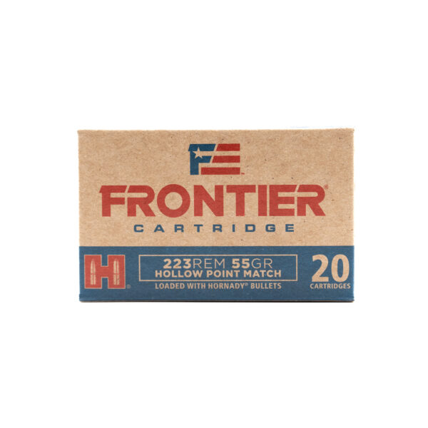 Hornady Frontier 223 Rem 55 Grain HP Match
