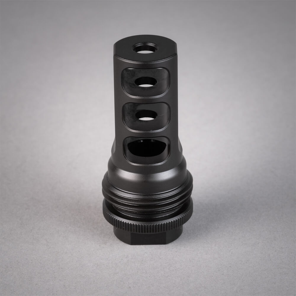 SILENCERCO ASR MUZZLE BRAKE 1/2"-28 .224CAL (AC142)