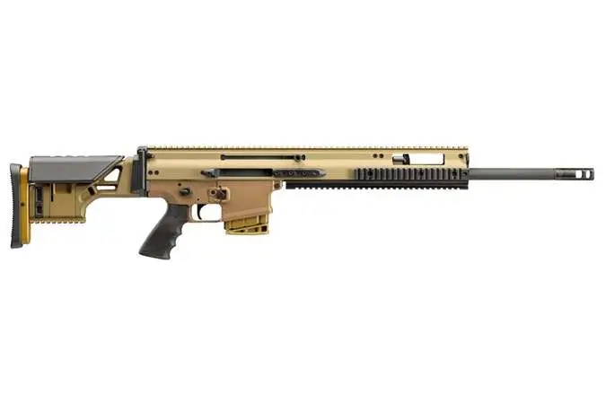 FN SCAR 20S NRCH 6.5 Creedmoor Semi-Auto Rifle – FDE