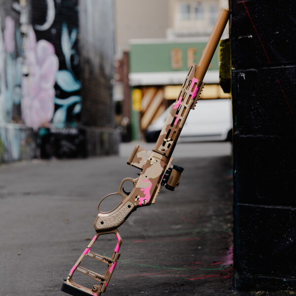 Gallenson's x Madpig Customs 300 BLK Lever Action - Choccy Chip Berry Drip