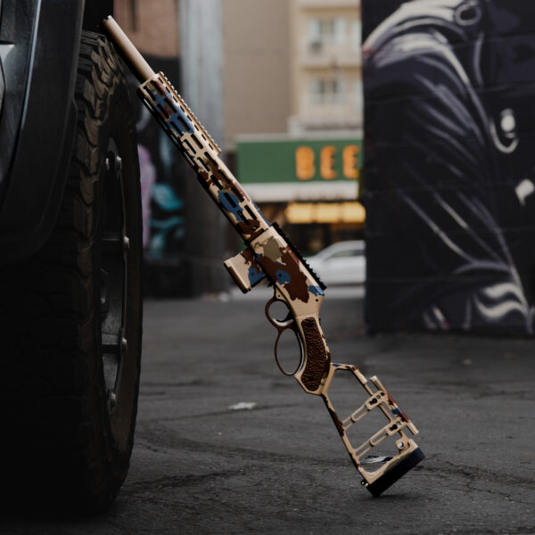 Gallenson's x Madpig Customs 300 BLK Lever Action - Desert Drift