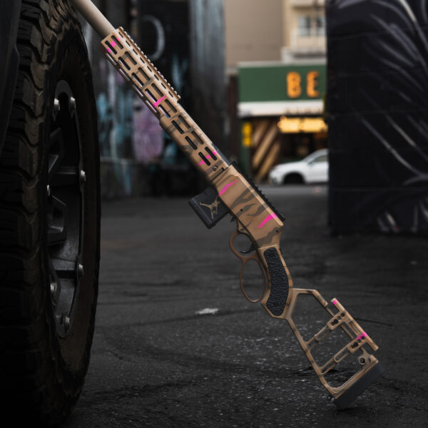 Gallenson's x Madpig Customs 300 BLK Lever Action - Safari Rose