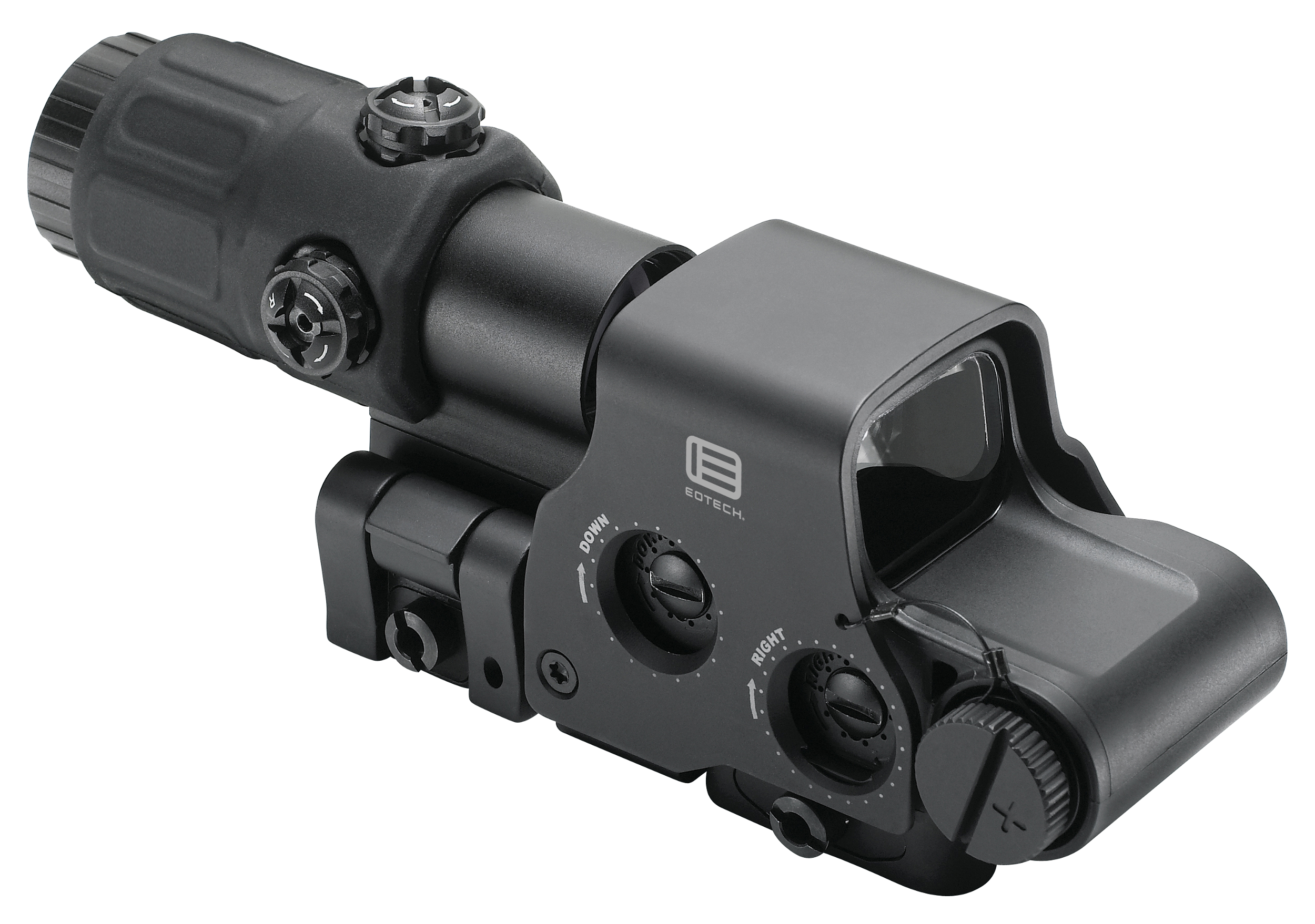 Eotech HHSII HHS II EXPS & G33 Magnifier Matte Black 1x/3x 1.20" x 0.85" 1 MOA Red Dot/68 MOA Ring