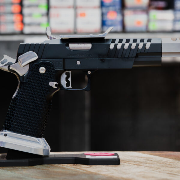 MPA DS9 Steel Challenge Pistol — 9x19 Silver/Black