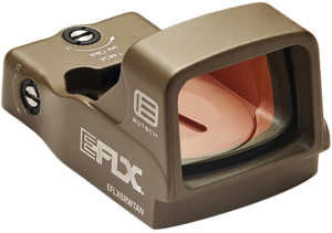 Eotech EFLX3RWTAN EFLX Mini Reflex Sight Tan 1 x 3 MOA Red Dot
