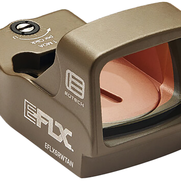 Eotech EFLX3RWTAN EFLX Mini Reflex Sight Tan 1 x 3 MOA Red Dot