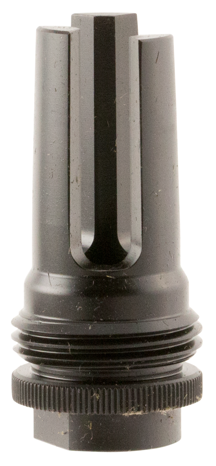 SilencerCo AC1561 ASR Flash Hider Black Steel with 13.5x1 LH tpi Threads for 9mm