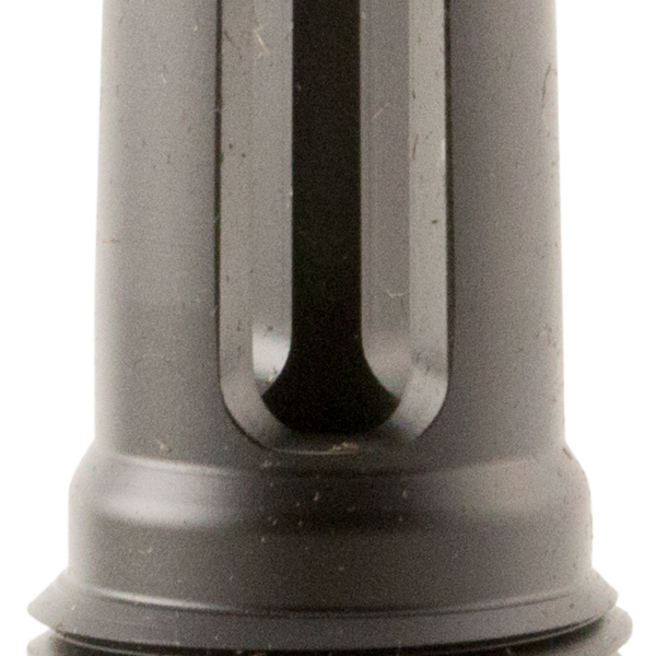 SilencerCo AC1570 ASR Flash Hider Black Steel with 1/2″-28 tpi Threads for 9mm
