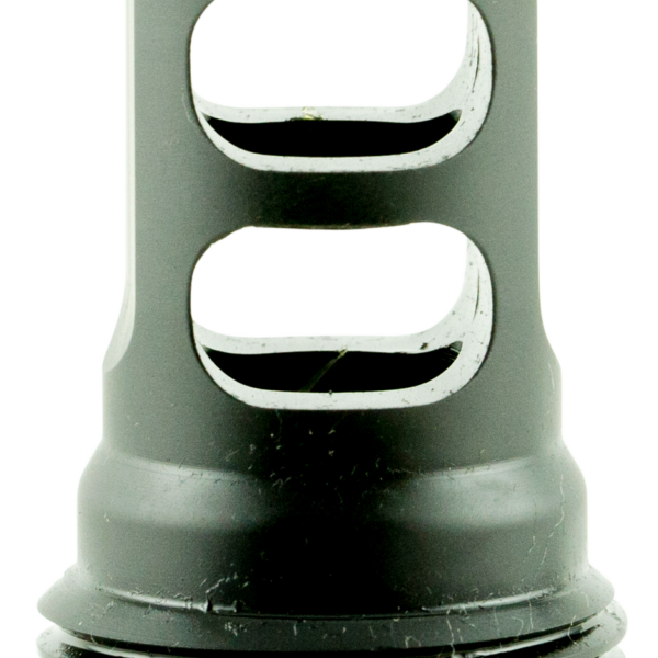 SilencerCo AC1557 ASR Muzzle Brake Black Steel with 5/8″-32 tpi Threads for 458 Cal