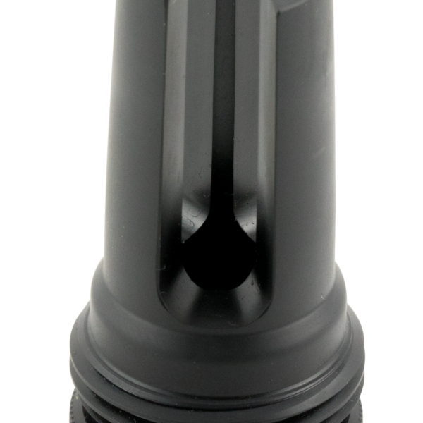 SilencerCo AC1283 ASR Flash Hider Black Steel with 1/2″-28 tpi Threads for 7.62mm