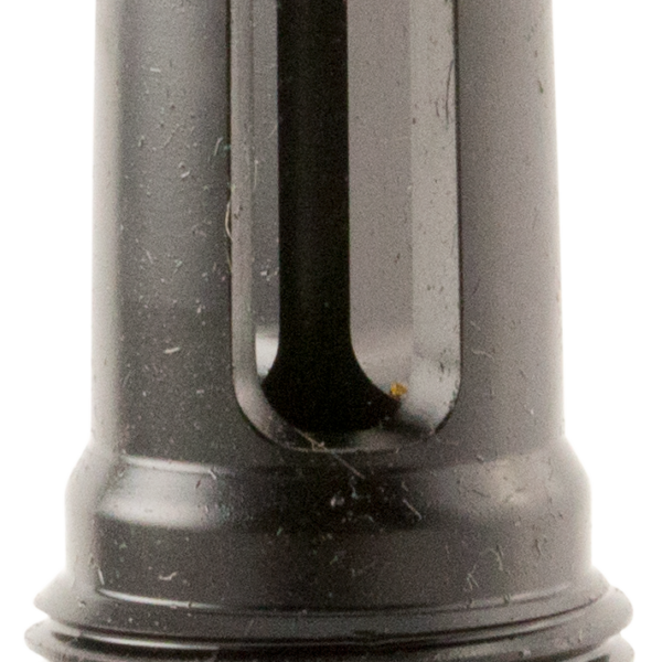 SilencerCo AC1562 ASR Flash Hider Black Steel with 1/2″-36 tpi Threads for 9mm