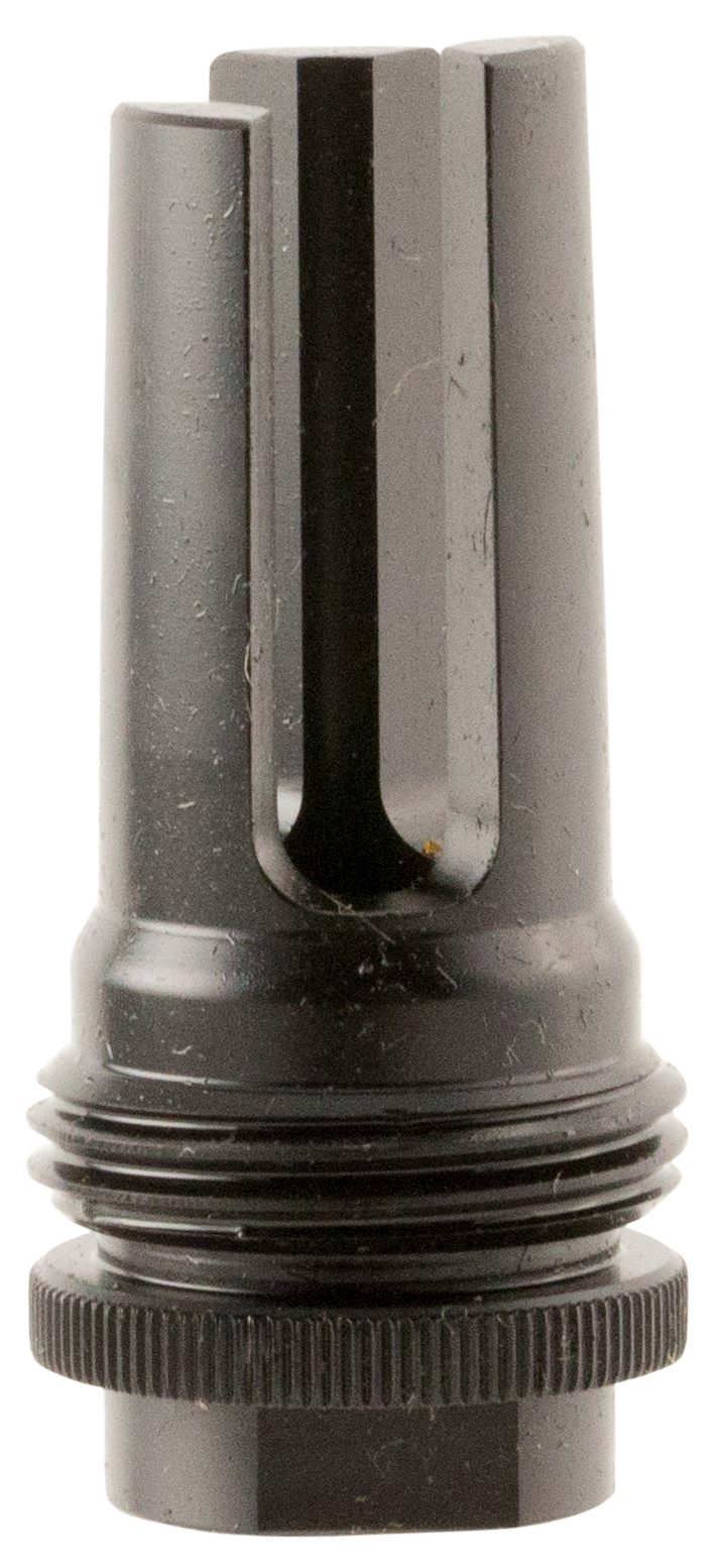 SilencerCo AC1562 ASR Flash Hider Black Steel with 1/2"-36 tpi Threads for 9mm