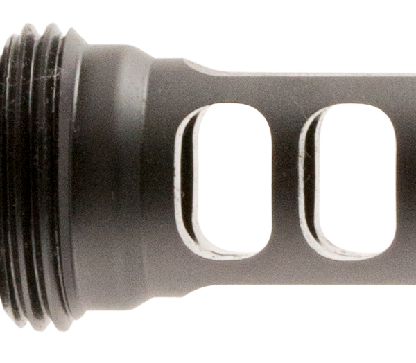 SilencerCo AC1733 ASR Muzzle Brake Black Steel with 5/8″-24 tpi Threads for 458 Cal