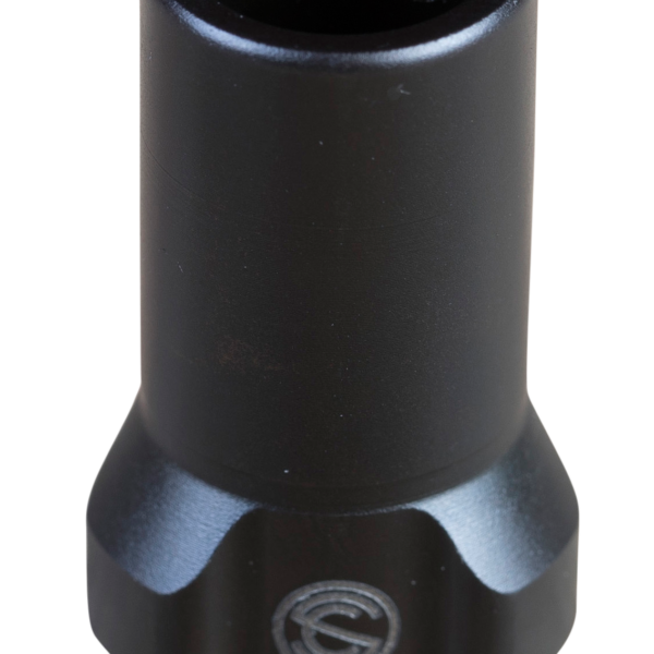 SilencerCo AC2607 3-Lug Muzzle Device 9mm Luger 1/2″-36 tpi Steel