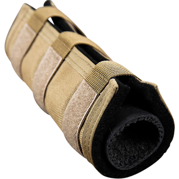 SilencerCo AC1985 High Temp Suppressor Cover 6″ FDE Nylon