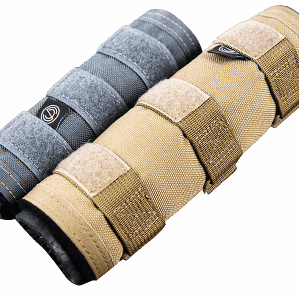 SilencerCo AC1982 High Temp Suppressor Cover 7.50″ Gray Nylon