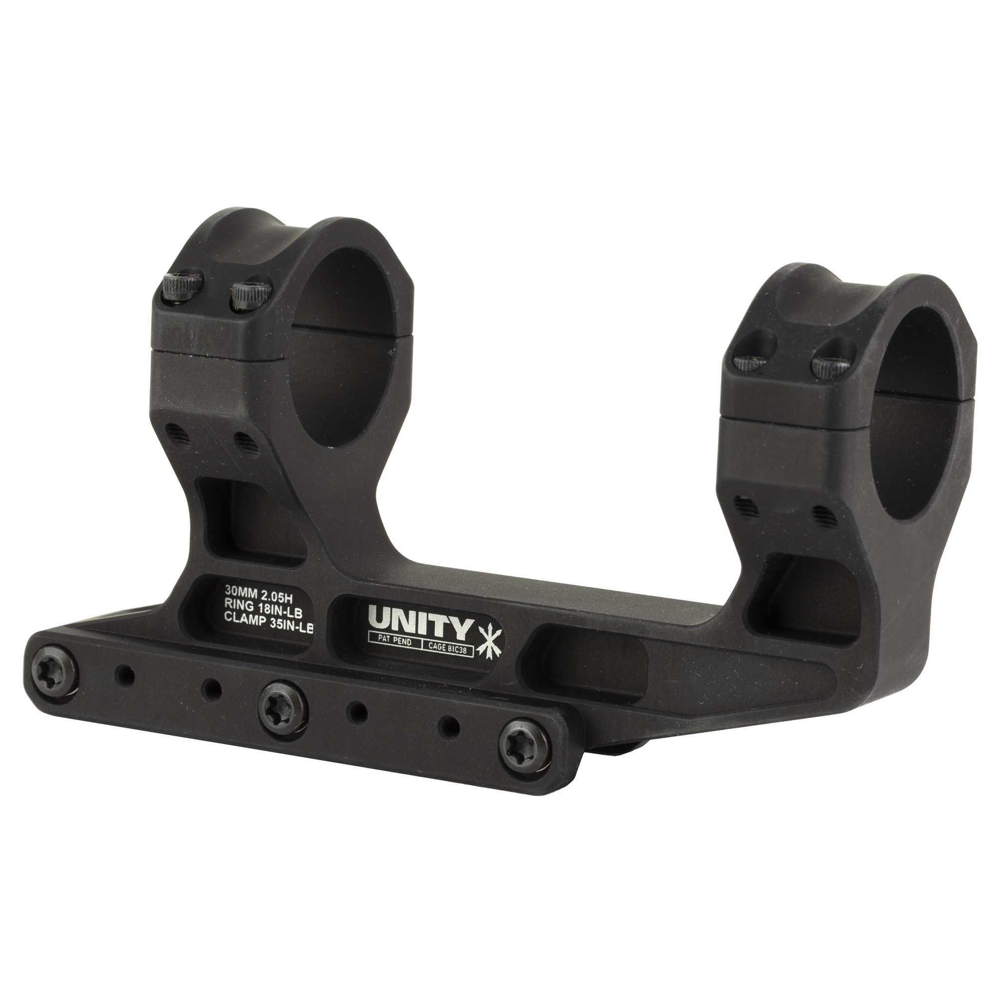 Unity FAST LPVO 30MM BLK - Unity Tactical