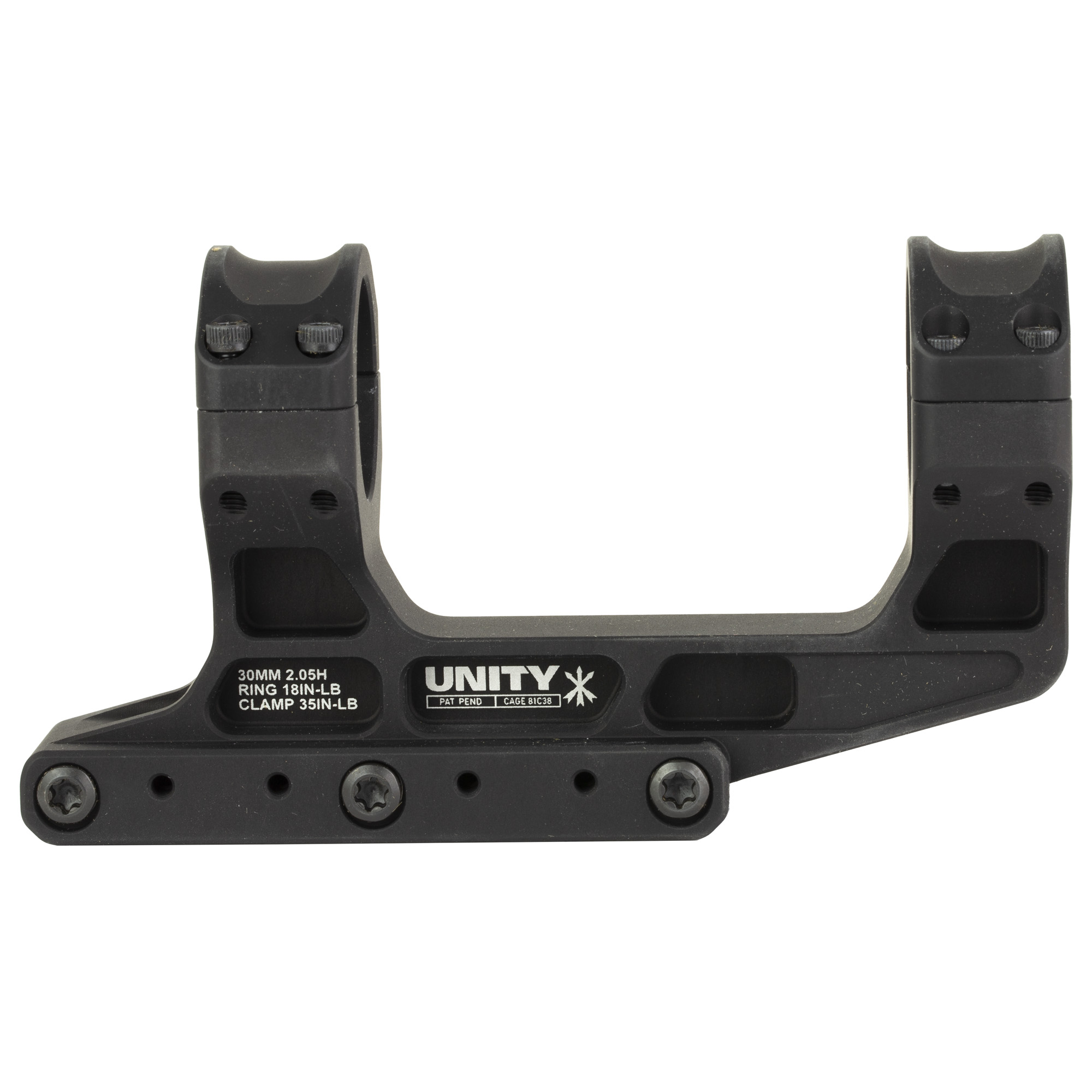 Unity FAST LPVO 30MM BLK - Unity Tactical